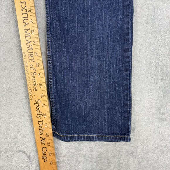 LEVIS 527 Boot Cut Denim Jeans Stretch Mens Bootcut Blue Medium Wash Jean 38" - Picture 8 of 8